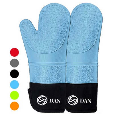 Silicon grilling oven gloves