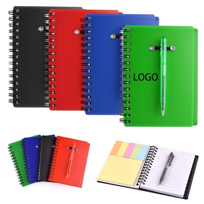 Spiral Notebook with Pen