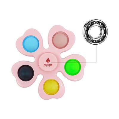 Five Bubble Fidget Spinner