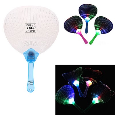 LED Light-Up Flashing Fan