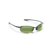 Maui Jim® USA, Inc. Mahaka +2.0 Reader Sunglasses-Gray/Maui HT™ Green