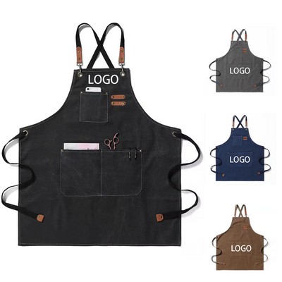 Aprons for Men Women with Large Pocket