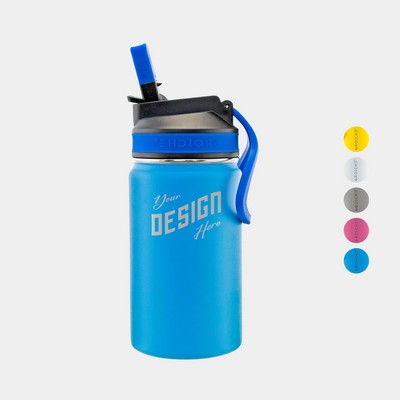 12 oz. GROSCHE® Kids Insulated Water Bottle With Straw