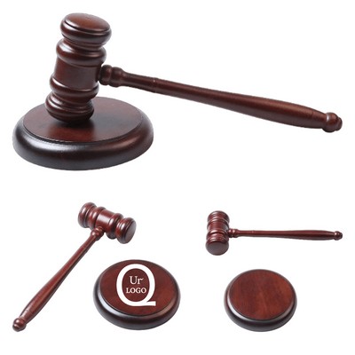 Gavel And Sound Block