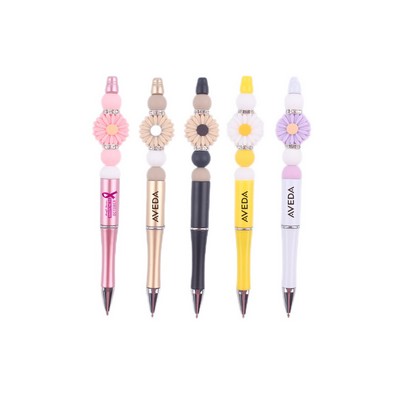 DIY Sunflower Bead Pen