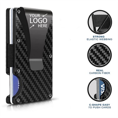 Sleek Carbon Fiber Wallet for Men- Minimalist and Stylish