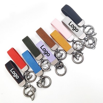 Metal Ring Car Keychain