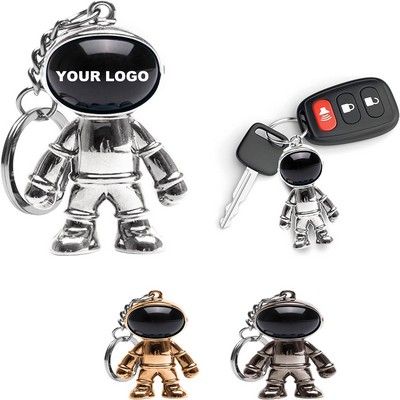 Creative Alloy Material Astronaut Keychain