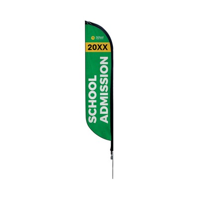 Feather Flag - Mesh Package with Cross Base