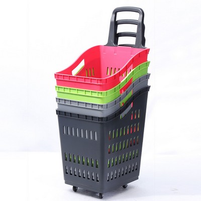 Grocery Market Basket Shopping Cart