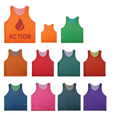 Adult Polyester Mesh Training Vest