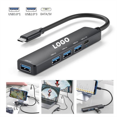 5-Port USB 3.0 Hub Type C Adapter