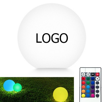 8" Floating LED Beach Ball w/16 Colors & 4 Flashing Mode