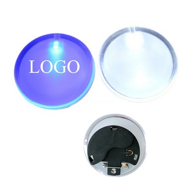 Light Up Round Badge