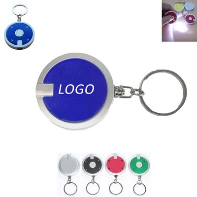 Round Keychain Light