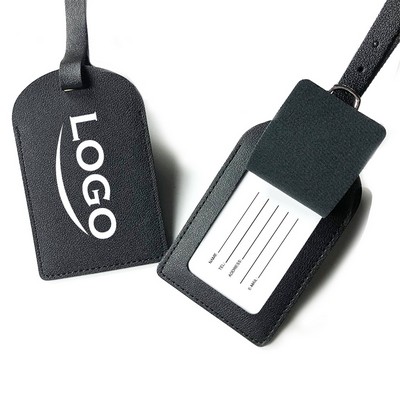 PU Leather Travel Luggage Tag