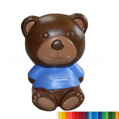 New Foam Bear Shaped Stress Reliever