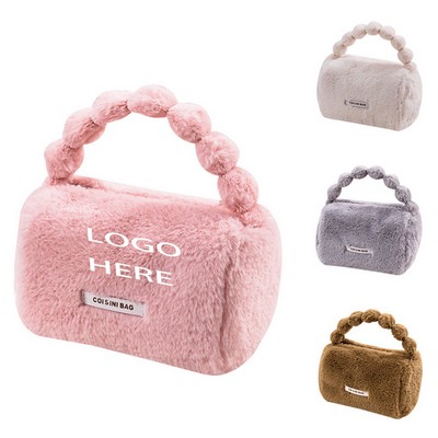 Cute Plush Cosmetic Bag