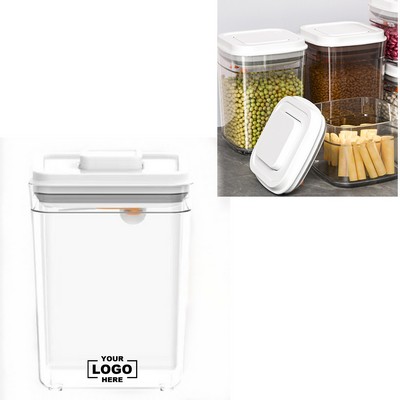 LGCWV217 Airtight Plastic Storage Jars with Lids