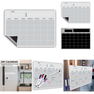 A3 Erasable Month Planner Magnetic Calendar Board