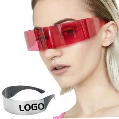 Oversized Shield Sunglasses