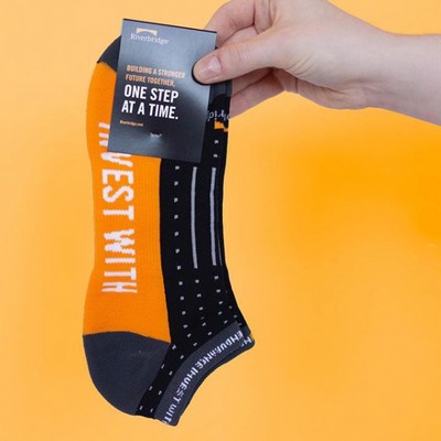 Ankle Accountant Socks - Calculated Comfort for Number Crunchers - American Made