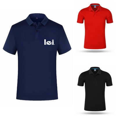 Quick Drying Polo Shirt Custom Unisex