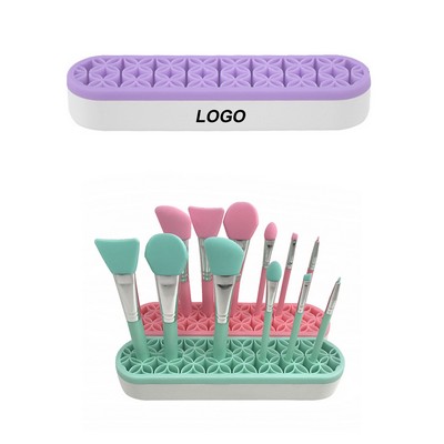 Silicone Makeup Brush Desktop Organizers