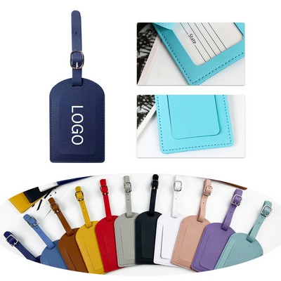 PU Leather Luggage Tag