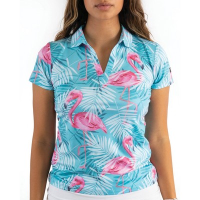 Women's Golf Polo - Minty Mingo