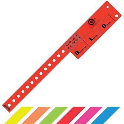 3-Tab Vinyl Wristbands