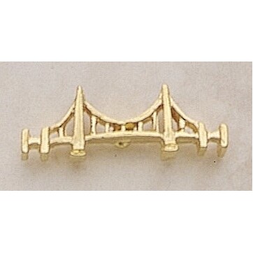 Golden Gate Bridge Marken Design Cast Lapel Pin (Up to 1 1/4")