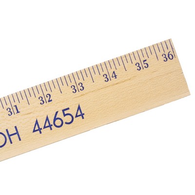 Extra Strength Natural Finish Yardstick