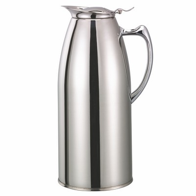 1.5 Liter Chrome Foam-Lined Stainless Server