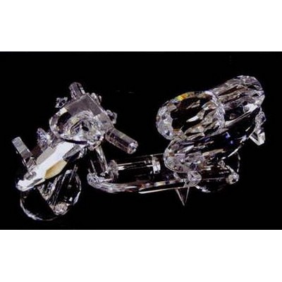 Optic Crystal Motorcycle Figurine