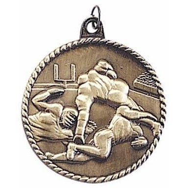 Medals, "Football" - 2" High Relief