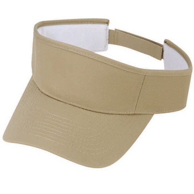 Pro Style Cotton Twill Visor