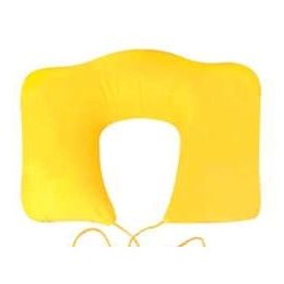 Inflatable Neck Pillow w/ Cotton Cover