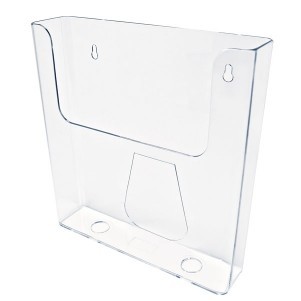 Wall Mount Pamphlet Holder (8 1/2"x11"x2" Insert)