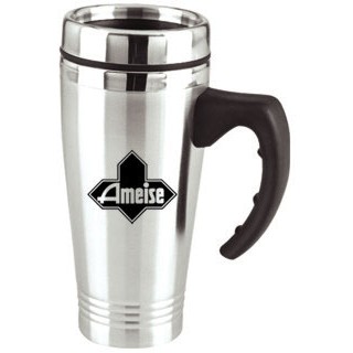 16 Oz. Stainless Steel Mug w/Plastic Interior