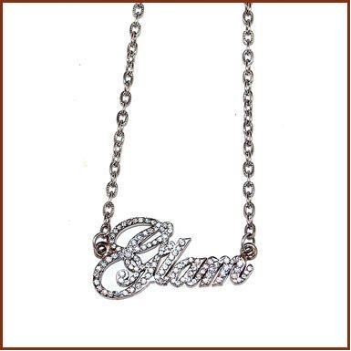 2" Glam Crystal Necklace