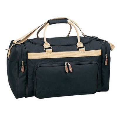 2 Tone Deluxe Duffel Bag (22"x13"x11")