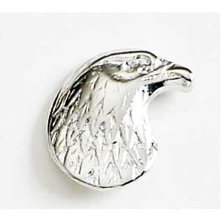 Eagle Head Marken Design Cast Lapel Pin (Up to 5/8")