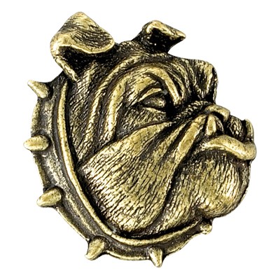 Bulldog Mascot Pin