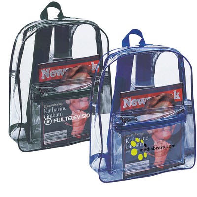 Liberty Clear PVC Backpack