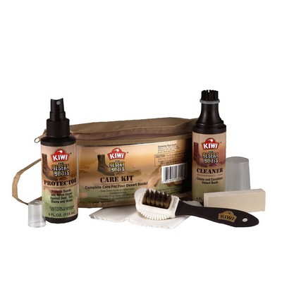 Kiwi Desert Boot Shoe Shine Care Kit