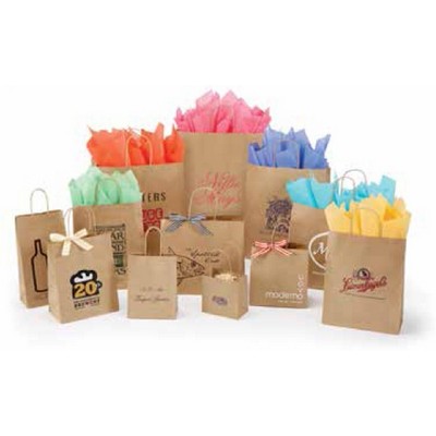 Recycled Natural Kraft Paper Shopping Bag (16"x 6"x 19")