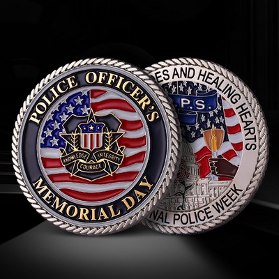 2" Custom Shape Soft Enamel Coin