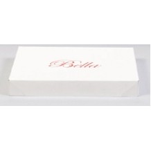 White Frost Gloss Two-Piece Pop-Up Apparel Box (24"x14"x4")