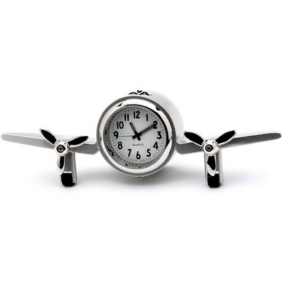 Airplane Clock Large Propeller